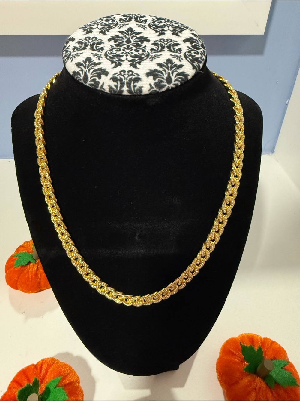Invicta Gold Rope Chain Necklace